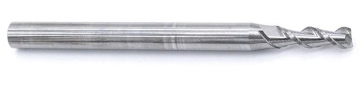Двухзаходная спиральная фреза по алюминию 6x5мм AL2LX6511