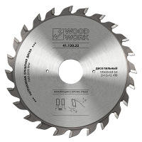 41.120.20 Woodwork диск подрезной составной 120*20H*12+12T A=10º FT