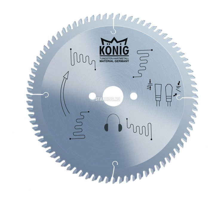 Пильный диск по алюминию и пвх 400x4/3.3x32 z108 Konig