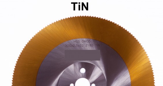 диск пила покрытие TiN PVD